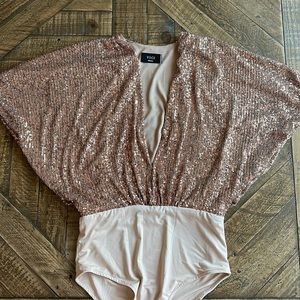 Vici sequin bodysuit size S